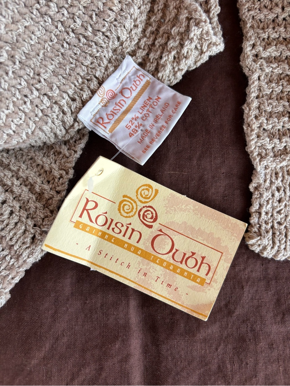 NWT Irish Linen Scarf - Picture 3 of 7